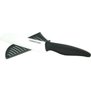 Farberware Ceramic 5" Santoku Knife with Sheath