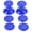 Blue, variant on MHXCV Universal Gamepad Adjustable Height Joystick Cover Accessory Replacement Pack for PlayStation 4 and Xbox One Game Controller, Silicone Thumb Grips Caps, White (10 inches / 25.4 cm)