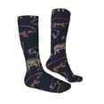 thumbnail image 4 of Lsque Pig Farm Printed Crew Socks Men's Women's LightWeight Thin Casual Calf Socks ,Knee High Socks,Cotton Socks, 4 of 9