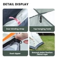 thumbnail image 5 of 2-4 Person Instant Camping Tent, Easy Automatic Pop up Tents for Camping/Outdoor/Beach/Hiking/Traveling,Beige, 5 of 8