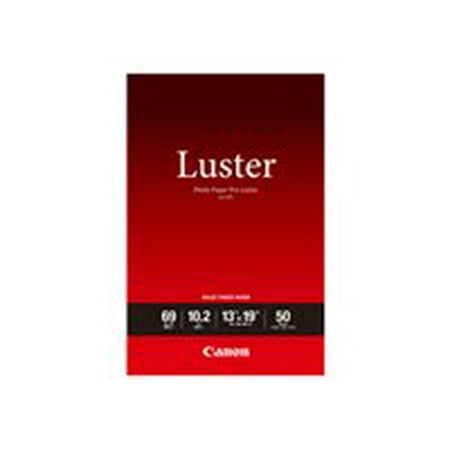 pro luster paper pixma lu mil canon sheet