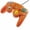 Orange, variant on The Perfect Part Gamecube Controller - Wired Gamecube Controller Switch, Wii U Controller with Single Vibration Motor & Shoulder Buttons, Gamecube Switch Controller for Nintendo Gamecube Games