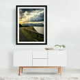 thumbnail image 2 of “…here we go mistaking clouds for mountains…” - Photography Landscape Scenic Sunset Mountain Lake Nature Black Framed Wall Art Print 11 x 14 inches, 2 of 3