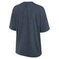 thumbnail image 3 of Women's Fanatics Blue New York Rangers Oversized Elements Raw Edge Future Ground T-Shirt, 3 of 5