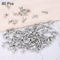 thumbnail image 3 of Uxcell 80pcs Shelf Support Peg 5mm(1/5 Inch) Zinc Alloy Bracket Pegs with Pin Cabinet Peg for Bookcase Wardrobe, 3 of 7