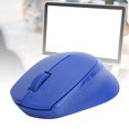 thumbnail image 4 of Gaming Mice, Symmetrical 2.4GHz Mouse Silent 1000DPI 3 Buttons With Receiver For Desktop For Laptop For Windows10/8/7 Black,White,Blue, 4 of 8