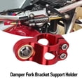 thumbnail image 4 of Motorcycle Damper Fork Bracket Support Holder CNC Anodized Vibrations Reduction Lightweight Steering Damper Fork Frame Mounting Clamp, 4 of 7