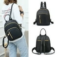thumbnail image 2 of SUNSIOM Casual Mini Backpack Women Black Oxford School Bag Teenager Nylon Travel Knapsack Female Rucksack, 2 of 6