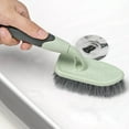 thumbnail image 6 of Ovzne Bathroom Household Cleaning Brush, 23*12Cm – Hard Bristled Brush For Bathtub, Floor, Ceramic Tiles, Toilet | Dense Coarse Bristles, Comfortable Handle, 6 of 8