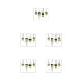 thumbnail image 3 of Thinsony 2/3/5 Plant Window Sticker Exquisite PVC Indoor Room Decoration Self-adhesive Dual-sided Bonsai Glass Decal Scene Layout Accessory 5PCS, 3 of 6