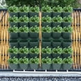 thumbnail image 3 of 36 Pot Wall Flower Pot Vertical Wall Hanging Garden Planter Self-Watering System Flowers Pots Garden Growing System. Indoor Vegetable Planter Pot, 3 of 9