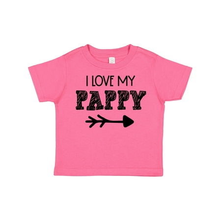 

Inktastic I Love My Pappy with Arrow Gift Toddler Boy or Toddler Girl T-Shirt