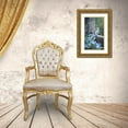 thumbnail image 3 of Goebel, Wilhelm 16x24 Gold Ornate Wood Framed with Double Matting Museum Art Print Titled - The Fledgling - Young Mockingbird, 3 of 4