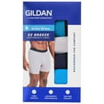 thumbnail image 2 of Gildan Performance Men's EZ Breeze Boxer Brief Underpants, 6-Pack, Sizes S-2XL, 6" Inseam, 2 of 5