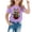 Z02-Purple, variant on MUXiin Easter Shirts for Girls Rabbit Tops Egg Short Sleeve T-Shirt Fashion Easter's Day Vacation Tops Clothes for Children Easter Gifts for Kids(Grey,4-5 Years)
