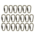 thumbnail image 4 of Abbracc 20pcs Locking Carabiner Clip D Sp Snap Key Chain Hook Screw Gate Hook, 4 of 9