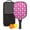 Black-1, variant on Pickleball Paddles Set Of 1, Fiberglass Surface, Sweet Candy Print, 1 Paddle, 2 Balls & Bag