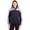 Navy Blue/polished, variant on LCO00062 Charter Eco Recycled Womens Anorak Jacket-Black-XXXL