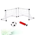 thumbnail image 4 of Hytrove 1Set Portable Football Training Set with Black Inflatable Football and Soccer Doors for Indoor Outdoor Use, 4 of 8
