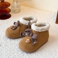 thumbnail image 5 of Quealent Girl's Boy's Winter Snow Boots Ankle Boots for Kids Boots Warm Furry Anti-Slip Brown for Size 11, 5 of 9