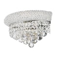 thumbnail image 5 of Worldwide Lighting W23018C12 Empire Collection 2 Light Chrome Finish with Clear Crystal Wall Sconce, 5 of 5