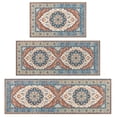 thumbnail image 6 of MeyJey Kitchen Rug Set 3 Piece, Non Slip Machine Washable Mats for Home Floor and Living Room，Orange, 6 of 14