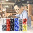 thumbnail image 2 of 1200pcs Wire Crimping Tool Kit Wire Terminals Crimping Connectors Wire End Ferrules - With Crimping Pliers Workhe, 2 of 9