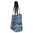 thumbnail image 2 of Vsdgher Hawaiian Style print Reusable Shopping Grocery Bags for Women Shopping with Pouch Foldable Pouch Lightweight Polyester Fabric, 2 of 6