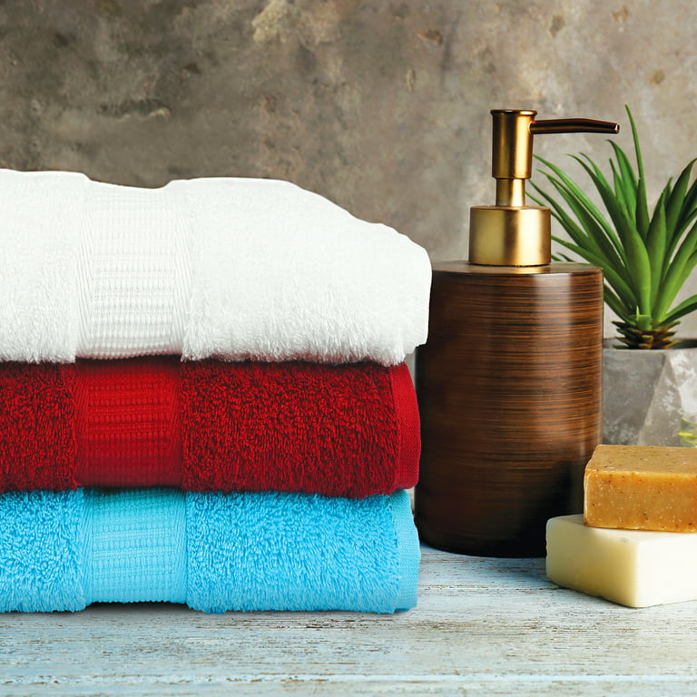 Cotton & Calm Exquisitely Plush and Soft Extra Large Bath Towel (Navy Blue,  35 x 70, Set of 1) Premium 100% Combed Cotton Oversized Luxury Bath  Sheet, Pool Towel, Beach Towel Navy