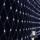 thumbnail image 1 of Luces de red decorativas LED 360 de 12 pies x 5 pies, 8 modos de malla de bajo voltaje Luces navideñas de hadas para árboles de Navidad, arbustos, bodas, jardín, exterior, decoración interior (blanco) Adepaton CJWUS-2092, 1 of 7
