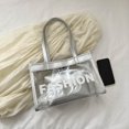 thumbnail image 2 of Bolsa De Hombro Moda mujer embrague impermeable transparente axila bolsa para mujer (plata) Sywqhk Para Estrenar, 2 of 8