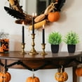 thumbnail image 4 of 2 Pack Fake Plants Small Artificial Potted Plants Faux Plants Black Bathroom Accessories for Home Office Desk Bathroom Decor Indoor, 4 of 7