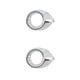 thumbnail image 3 of Riwesomey Marco de luz antiniebla delantera Embellecedor de lámpara Cubiertas de revestimiento de metal Accesorio derecho Links 2piezas Riwesomey CBP224845, 3 of 5