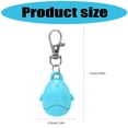 thumbnail image 3 of Silicone Cartoon Lip Gloss Keychain Cap Portable Cosmetic Accessory For Women Fashion Key Holder, 3 of 9