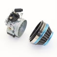 thumbnail image 4 of Carburador de motocicleta Cola con Filtro de 58 mm para 49 50 60 80cc Mini Bike Scooter Plata, 4 of 5