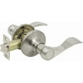 thumbnail image 1 of Passage Door Lock Lever Handle for Hallway and Closet Keyless Satin Nickel Interior Door Locksets, 1 of 7