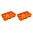 thumbnail image 2 of Advancent Molde de bola de hielo DIY para hacer cubitos de hielo de 6 cavidades, molde de silicona para Bar de casa, fiesta, verano, whisky, vino, Type2 NO2 Advancent CBP157079, 2 of 6