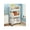 Simple White 3 Layers, variant on Multi-Layer Storage Rack, 3/5-Tier Shelving Unit for Bathroom, Kitchen, Laundry, Home Office, Living Room, Bedroom, White/Macaron Color, Holiday Decoration Gift