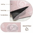 thumbnail image 6 of Marine Life Area Rugs 2.7'x5', Washable Small Throw Rugs for Kitchen Bedroom, Summer Ocean Starfish Conch Seashell Pink Indoor Outdoor Rug Non-Slip Low Pile Carpet Runner Reversible Floor Mats, 6 of 8