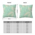 thumbnail image 4 of YFYANG Square Decorative Throw Pillow Case (Without Pillow Insert), Green Plant Leaf Texture Bedroom Sofa Car Cushion Cover, 24"x24", 4 of 9