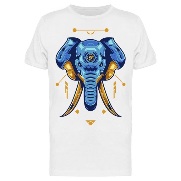 Futuristic Robotic Elephant Tee Men's -Image by Shutterstock