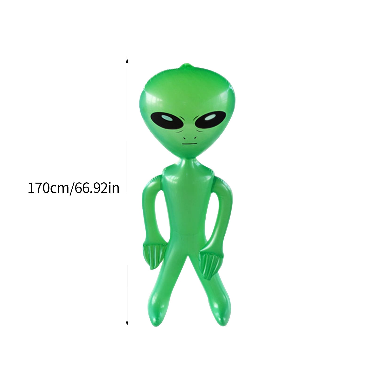 36" Inflatable Green Alien  Inflate Blow Air Decor Balloon Gift Decoration Party 