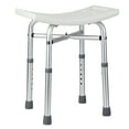thumbnail image 3 of Chaise de Douche Réglable Robuste - Capacité de 500 Lb - Banc de Bain en Aluminium Léger et Résistant à la Rouille, Siège Rembourré Antidérapant, Assemblage Inclus dans l'Outil, 3 of 7