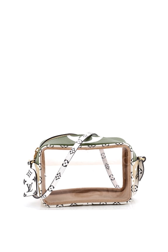 Pre-Owned Beach Pouch Limited Edition Colored Monogram Giant By Rebag