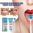 thumbnail image 1 of Gel de menta para limpieza de lengua, limpieza dental de aliento fresco, limpiador bucal con cepillo Feliz Sencillez, 1 of 4