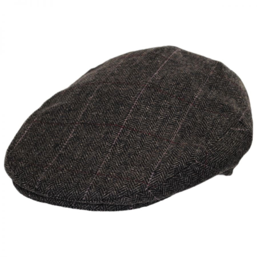 wool ascot cap