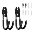 thumbnail image 3 of Shisuyan J Hook For Wire Shelving Iron Spraying Plastics 2Pcs 5.9X4.3X1.4In, 3 of 9