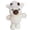 White, variant on Running Cow Plush Adorable Animated Moving Plush Toy with Running Motion Effect Soft Fluffy Desk Companion for Adult Office and Home Decor,21.65 in,1pc.
