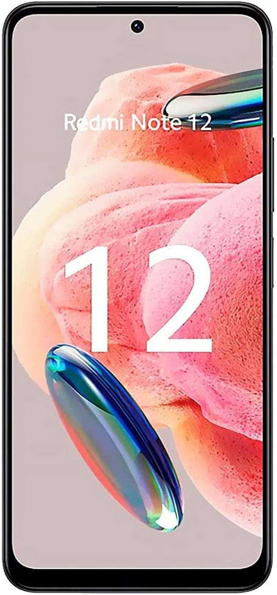 Xiaomi Redmi Note 12 4G LTE (128GB + 4GB) Global Unlocked 6.67" 50MP Triple (Onyx Gray Global )
