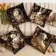 thumbnail image 4 of Paquete de 4 fundas de almohada con adorables animales | Fundas de cojín para sofá con bordado flocado | Fundas decorativas multicolores de 45 x 45 cm para el hogar, la cama, el sofá y la decoración, 4 of 6